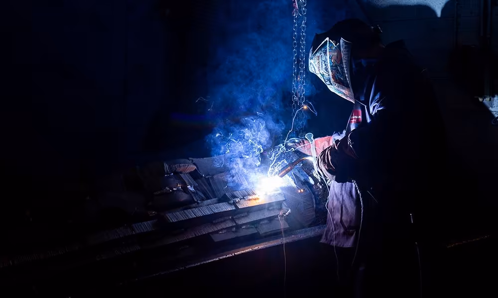 Soudage industriel pour l’interface domaines IN⁴DEF de Qreative