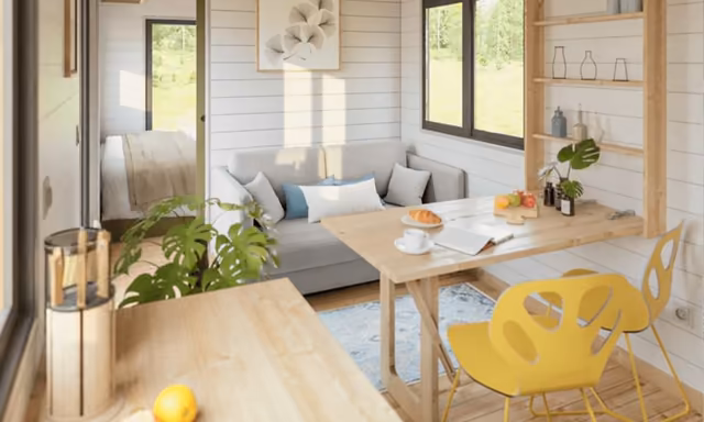 Intérieur Tiny House, retour client sur le SEO effectué