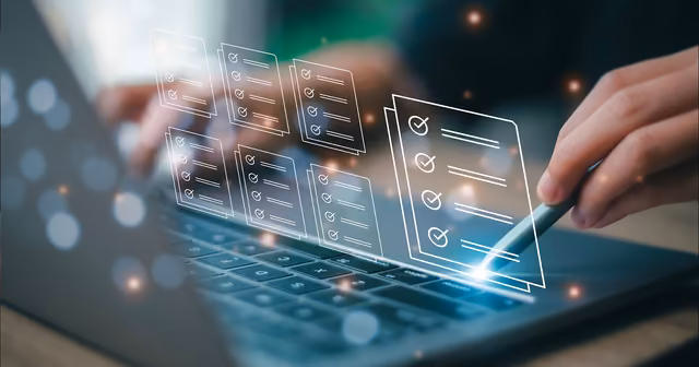 Checklist de création de site web pour le guide Qreative
