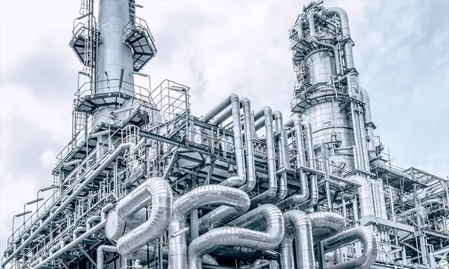 Industrial facility reflecting Damaco’s business sector