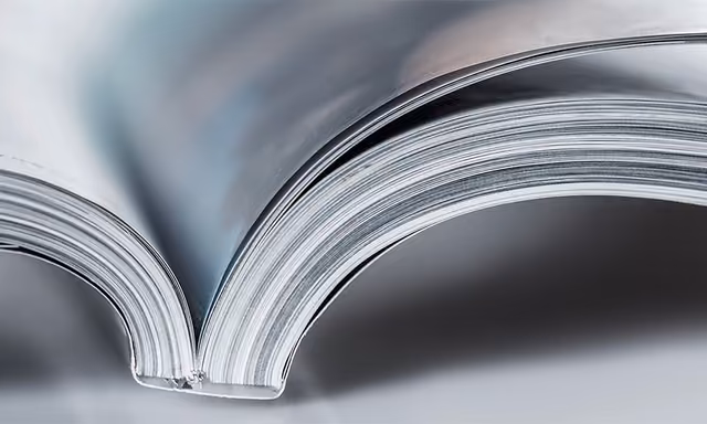Open brochure symbolizing clarity, structure, and attention to detail in a WordPress website