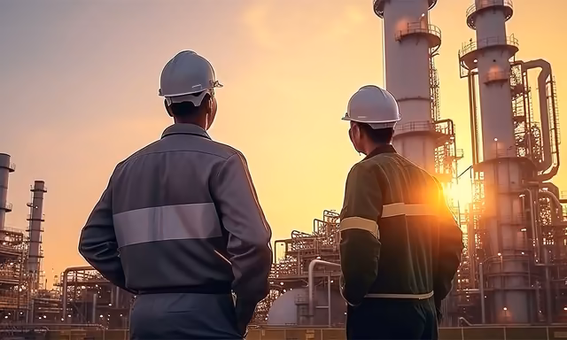 Industrial scene illustrating client feedback on the FGME project